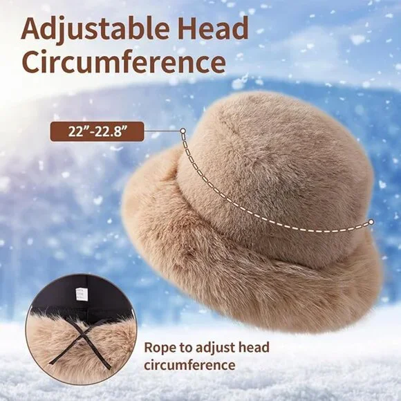 Winter Bucket Snow Hat